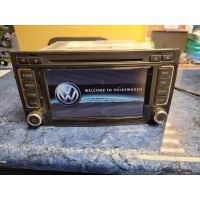 Volkswagen touareg i t5 радио навигация 7l6035680