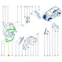 Защита Renault Duster 2019 638302834R