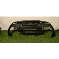 Юбка бампера задняя порше macan 2 gts рестайлинг 95b