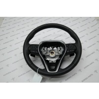 Руль (кожа с обогревом в сборе с кнопками, лепестки) Toyota RAV 4 XA50 2018 4510012J00C0