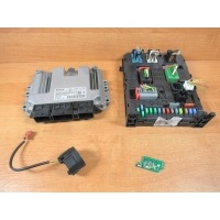 Блок управления bsi комплект citroen c4 1 , 6 hdi 0281013872