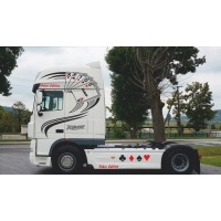 Naklejki наклейка daf xf 105 106 poker edition