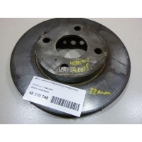Диск тормозной передний вентилируемый BOSCH Fiesta (1995 - 2001) 0986479R64