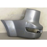 Накладка заднего бампера Mitsubishi Outlander 2 CW0W 2005-2012 6410A217HA