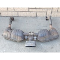Выхлоп демпфер порше кайман boxster 987 2.7 2007 год