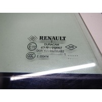 Стекло двери задней правой (форточка) Renault Fluence (2010 - 2017) 822200013R