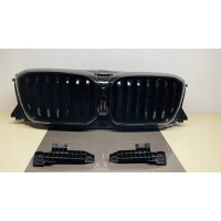 Решетка шторка жалюзи бампера bmw x3 x4 g01 g02 lci