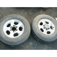 алюминиевые колёсные диски с oponami 245 / 70 r16 2010 r opel монтерей