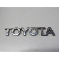 Эмблема на крышку багажника Toyota Corolla E15 (2006 - 2013) 7544112A40