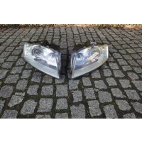 Audi a8 4e d3 4e0941003bs bixenony поворотные ew . светодиодный