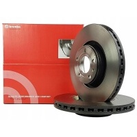 brembo тормозные диски ham передняя audi a6 c6 a8 d3 321mm