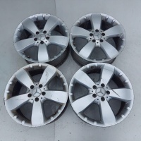 4x колёсные диски 18 5x112 8j et60 мерседес a1644010302