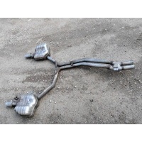 глушитель в сборе Audi A8 D4/4H 2011 4H0253409A
