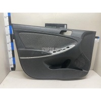 Обшивка двери передней левой Hyundai-Kia Solaris (2010 - 2017) 823014L030PBW