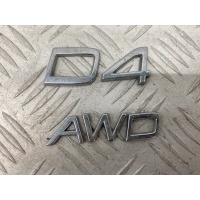 эмблема ( шильдик ) Volvo XC60 DZ31 2008-2017 31323145, <strong>-Б/У Детали сняты с АВТОМОБИЛЯ</strong>