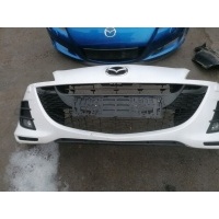 Бампер передняя передний mazda 3 bl хэтчбек 5d 08 - 14 белый