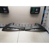 Накладка переднего бампера к-кт Renault Megane II (2003 - 2009) 7701476889