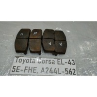 Колодки тормозные Toyota Corsa EL43 1994 04465-10040