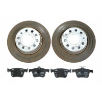 Volkswagen гольф vii тормозные диски колодки задняя комплект 270mm