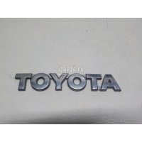 Эмблема на крышку багажника Toyota Avensis II (2003 - 2008) 7544105050