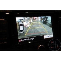 Volkswagen jetta caddy tiguan монтаж камера заднего вида