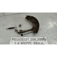 Колодки барабанные к-кт Peugeot 206 2A/C 2006 0986487585