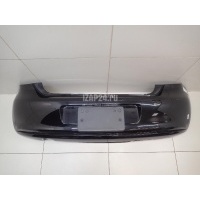 Бампер задний VAG Polo (HB) (2009 - 2017) 6R6807421BKGRU