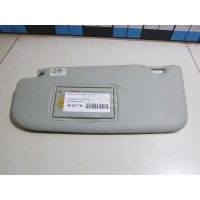 Козырек солнцезащитный (внутри) Nissan Qashqai (J10) (2006 - 2014) 96401JD010