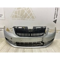 Бампер Skoda Octavia A7 до рестайлинг 2013 5E0807221