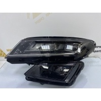 Фара LED ЛЭД светодиодная Skoda Kodiaq 1 NS7 до Рестайлинг 2016-2022 566941015F