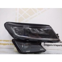 Фара LED ЛЭД светодиодная Skoda Kodiaq 1 NS7 до Рестайлинг 2016-2022 566941016E