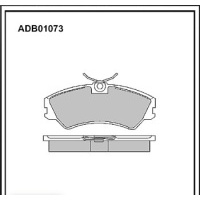 Колодки тормозные Volkswagen Transporter T4 ADB01073