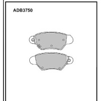 Колодки тормозные OPEL ASTRA G F69_ ADB3750