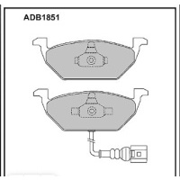Колодки тормозные Skoda OCTAVIA 1Z5 ADB1851