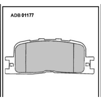 Колодки тормозные TOYOTA CAMRY V30 ADB01177