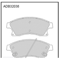 Колодки тормозные Chevrolet CRUZE 1 J300 до Рестайлинг Седан ADB32038