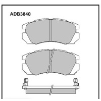 Колодки тормозные SUBARU IMPREZA GF ADB3840