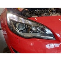 Opel astra j лампы фары ксенон передняя eu набор