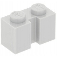 06312 lego 4216 4541224 brick 1x2 j.szary lbg 1szt