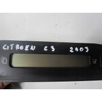 часы дисплей citroen c3 2003 год