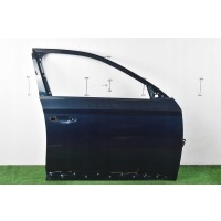 Дверь правая передняя skoda superb iii lw5q 15 -