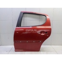 Дверь задняя левая Citroen-Peugeot 207 (2006 - 2013) 9006N2