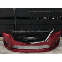 Mazda 6 vi gmn3 бампер передняя рестайлинг pdc 2015 - 2019