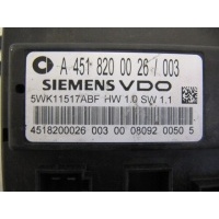 Smart fortwo 451 блок блок управления a4518200026