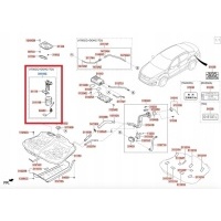 Оригинал насос топлива 311103z900 для kia / hyundai