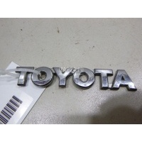 Эмблема на крышку багажника Toyota Avensis II (2003 - 2008) 7544105050