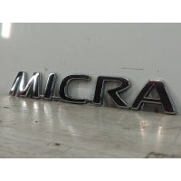 Эмблема в заднюю дверь Nissan Micra K12 2009 90892-AX600, 90892AX600