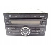 Радио компакт - диск nissan qashqai j10 06 - 10r. ,