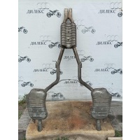 глушитель в сборе Audi Audi A8 [4E] 2002-2007 2005 4E0253409J