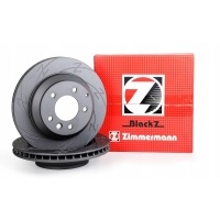 тормозные диски zimmermann чёрный с передняя seat леон iii 312m